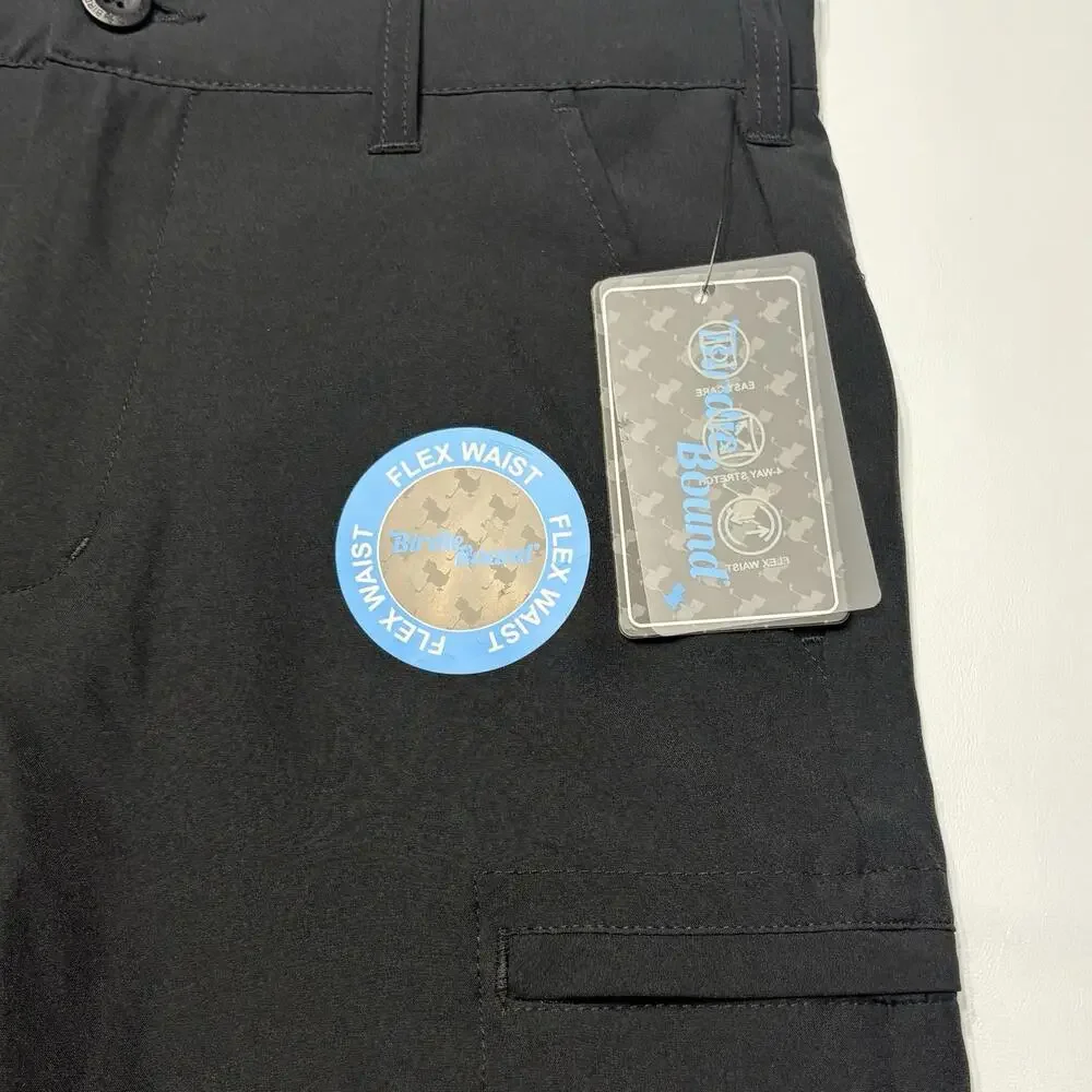 Birdie Bound 9" Performance Golf Cargo Shorts Black - Men’s 30 - Picture 4 of 5